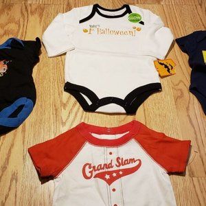Baby Boys Bodysuits Lot of 4  Size: 0-3 Months  Circo Puma Disney